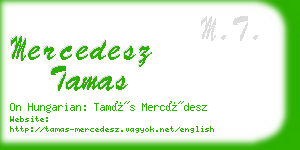 mercedesz tamas business card